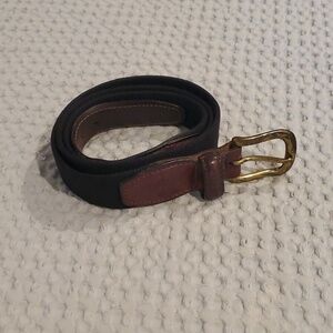 Dockers Black Woven Belt 38
